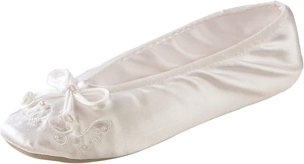 Isotoner Satin Ballerina Shoes